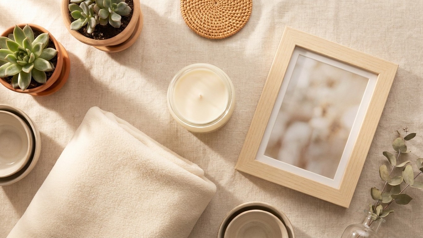 Action moins cher que Ikea et Zara Home : bougie, plaid, cadre photo, le match panier en main
