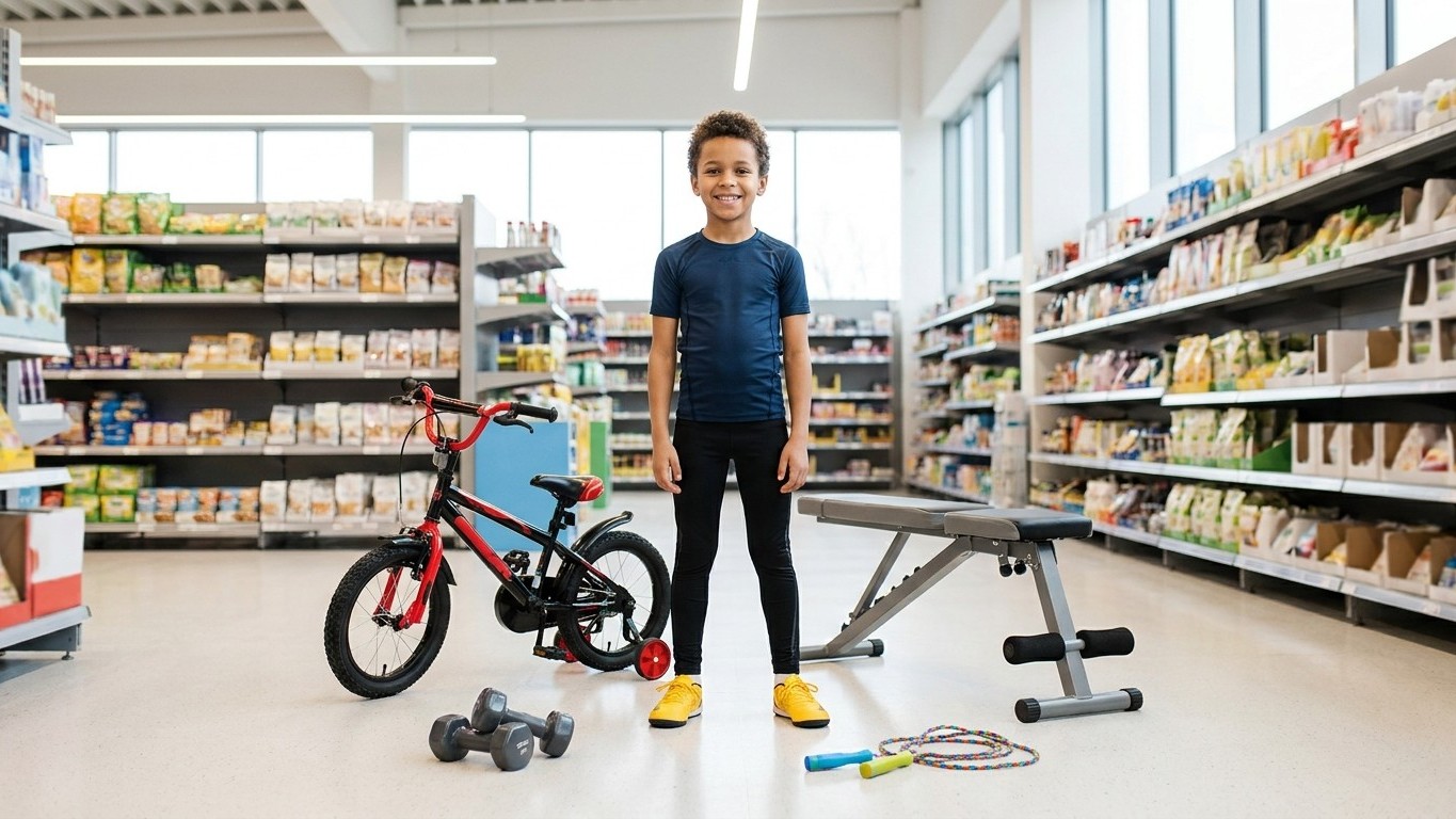 Bons plans Lidl sport : équiper un enfant de la tête aux pieds pour le prix d'un maillot