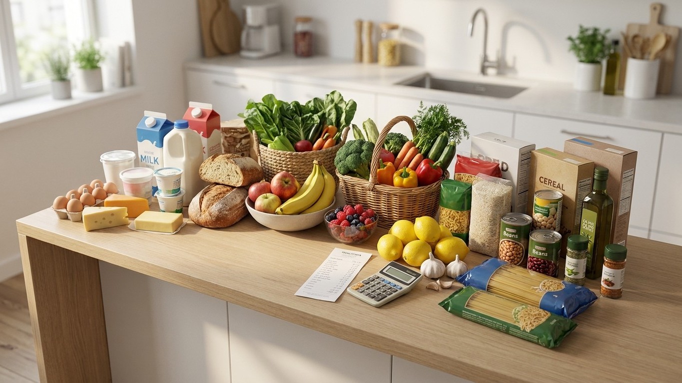 Budget alimentation famille 4 personnes : le montant réel dépensé chaque mois par les foyers français