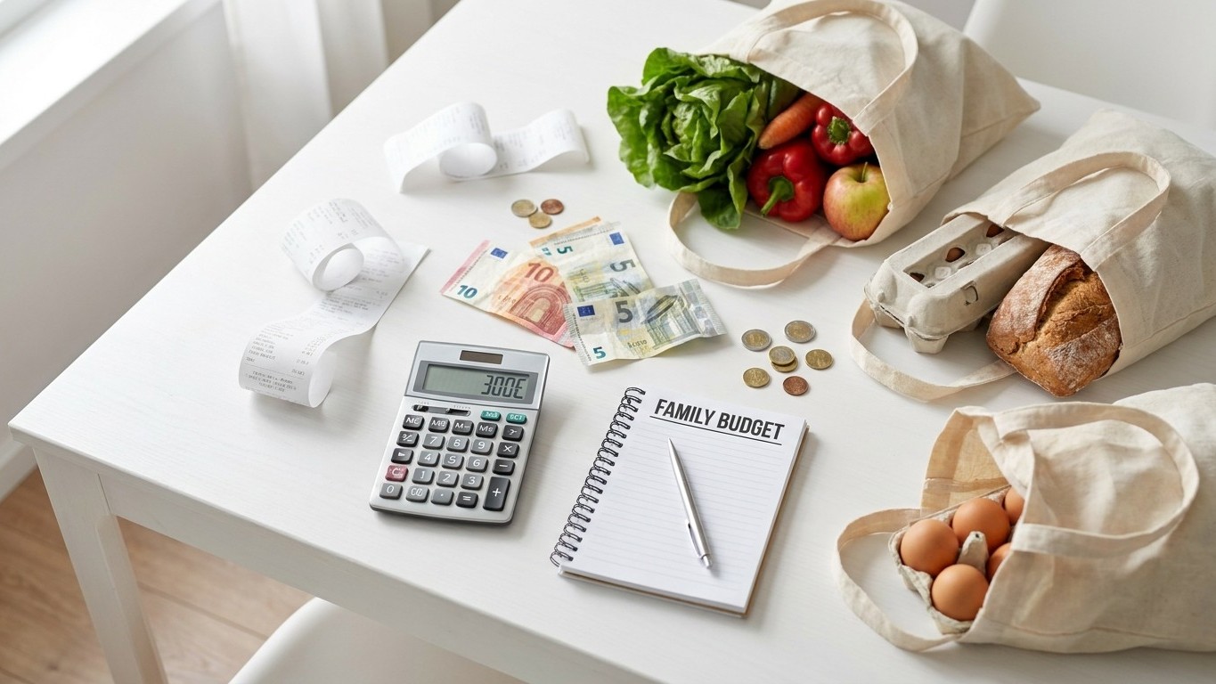 Budget repas famille par mois : le calcul réel derrière les 300€ que tout le monde annonce