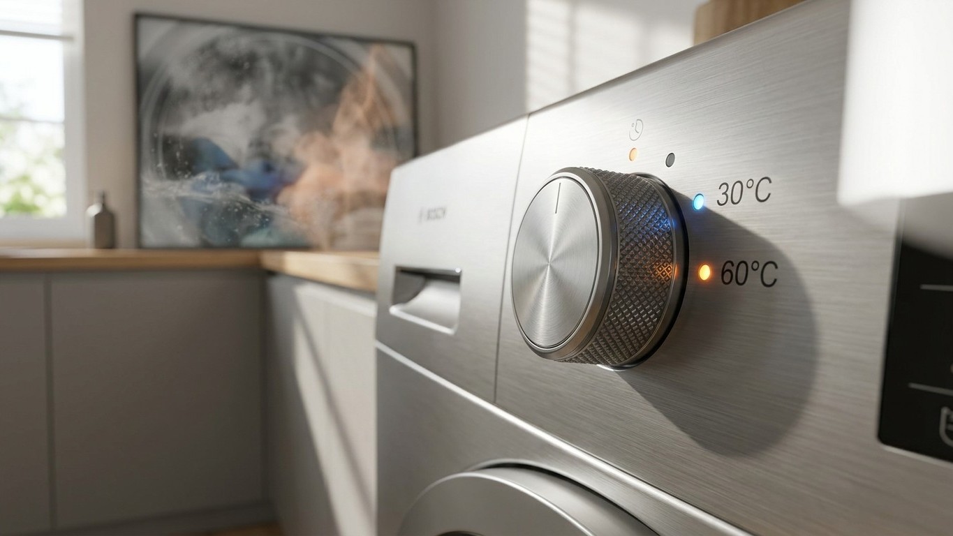Consommation électrique lave-linge : le coût réel d'un cycle à 30°C versus 60°C