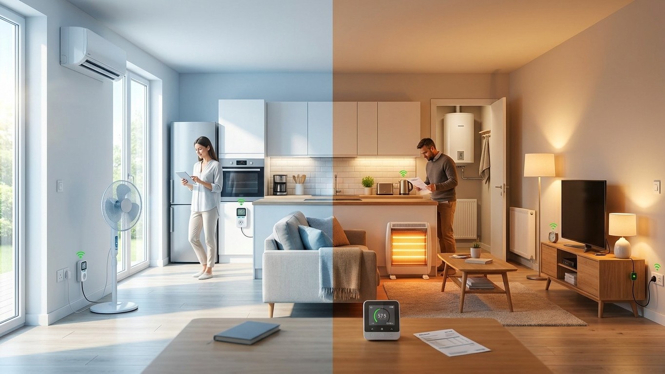 Coût électricité par mois appareil : le calendrier des postes qui pèsent le plus sur la facture