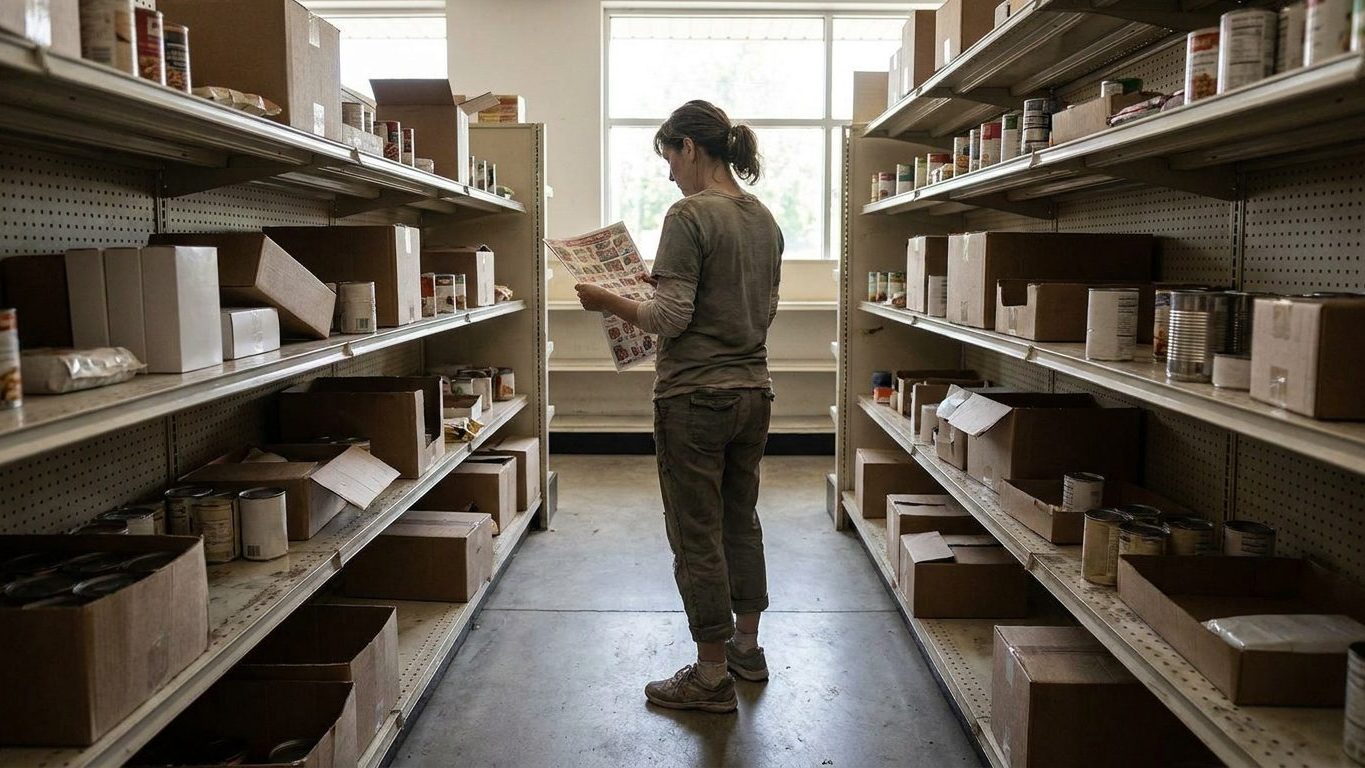 Je faisais mes courses chez U le lundi matin pour éviter la foule : en regardant les dates en bas du prospectus, j'ai comp...