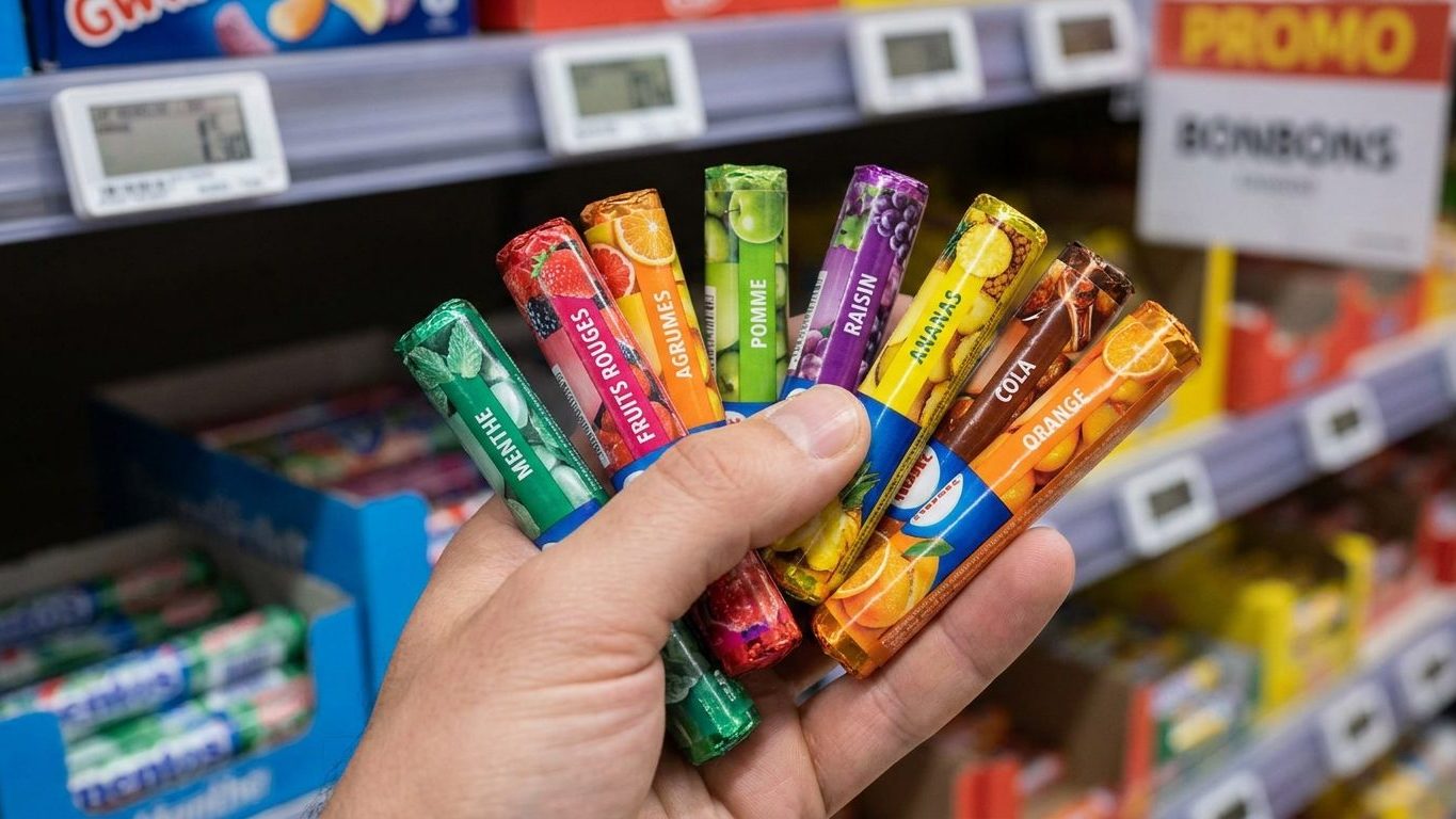 Lot de 8 rouleaux Mentos World Flavours à 2,95 EUR chez Action : la trouvaille sucrée repérée en rayon cette semaine