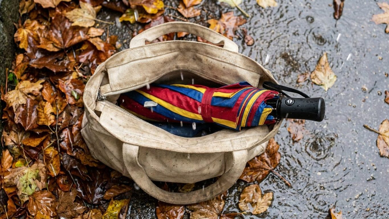 Pluie en vue lundi : le parapluie multicolore IKEA à 9,99 EUR à glisser dans votre sac