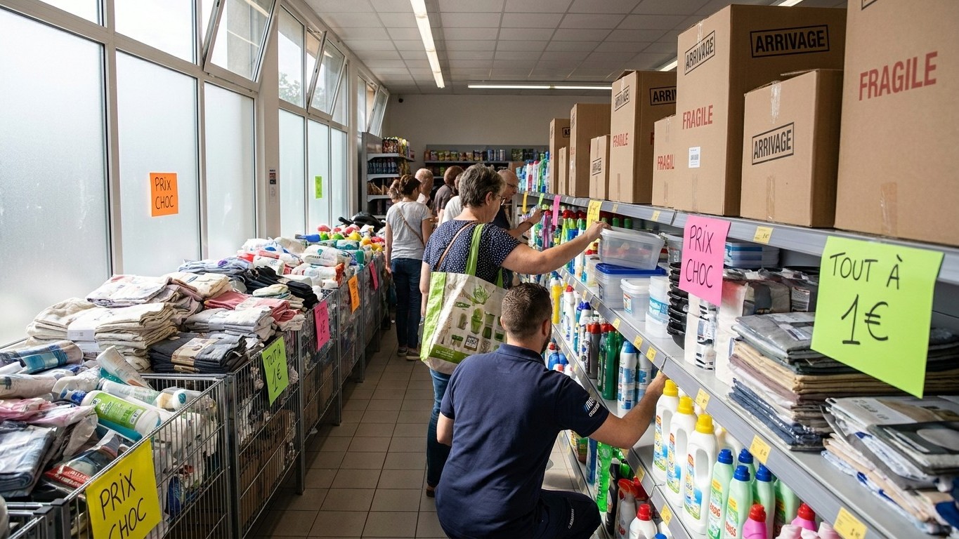 « Revenez demain matin » : la réponse d'un employé Action quand je suis venu chercher les nouveautés annoncées en ligne la...