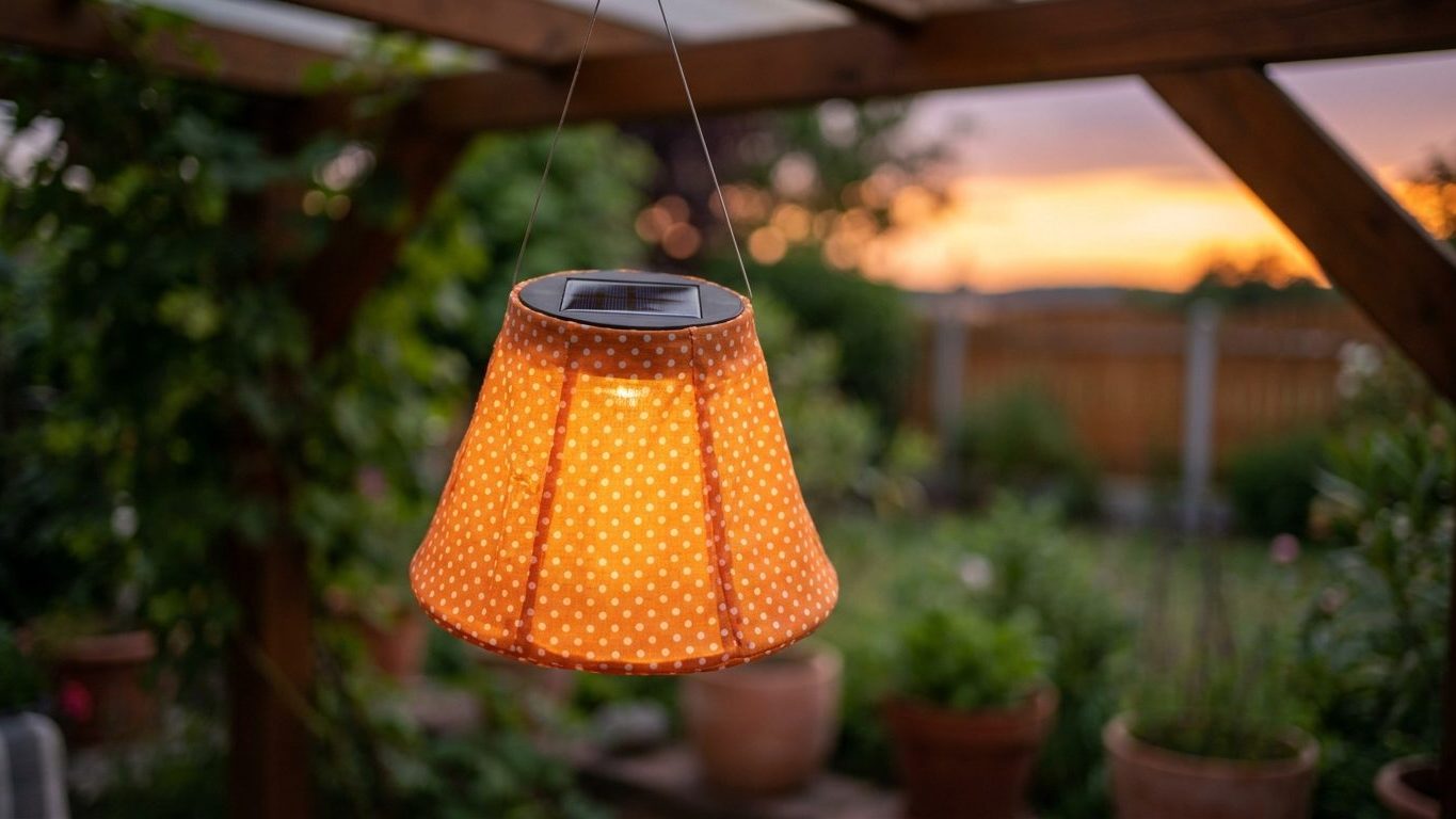 Suspension solaire SOLVINDEN à pois orange 22 cm à 4,99 EUR chez IKEA : la trouvaille lumière repérée en rayon cette semaine